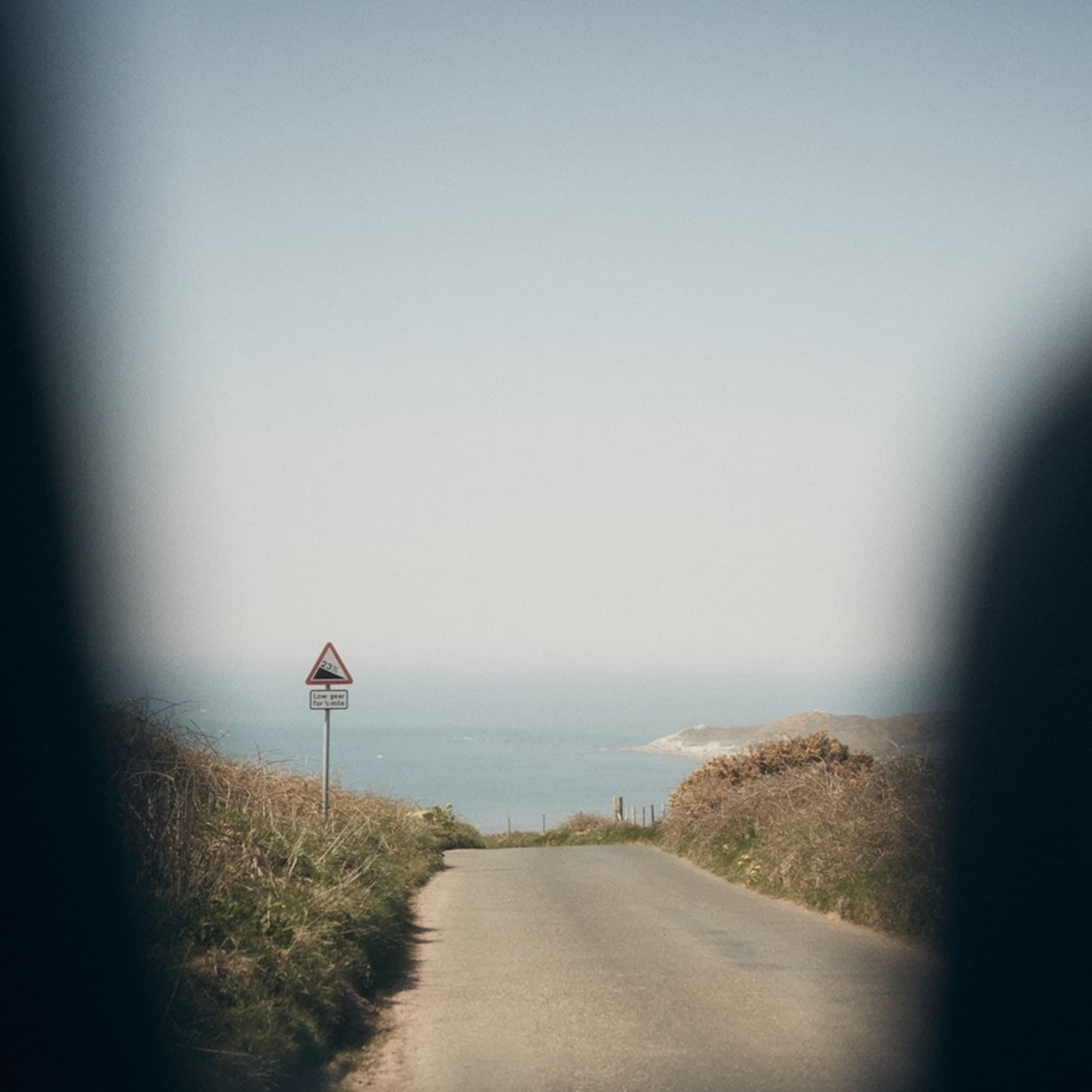 The Road Drops Here